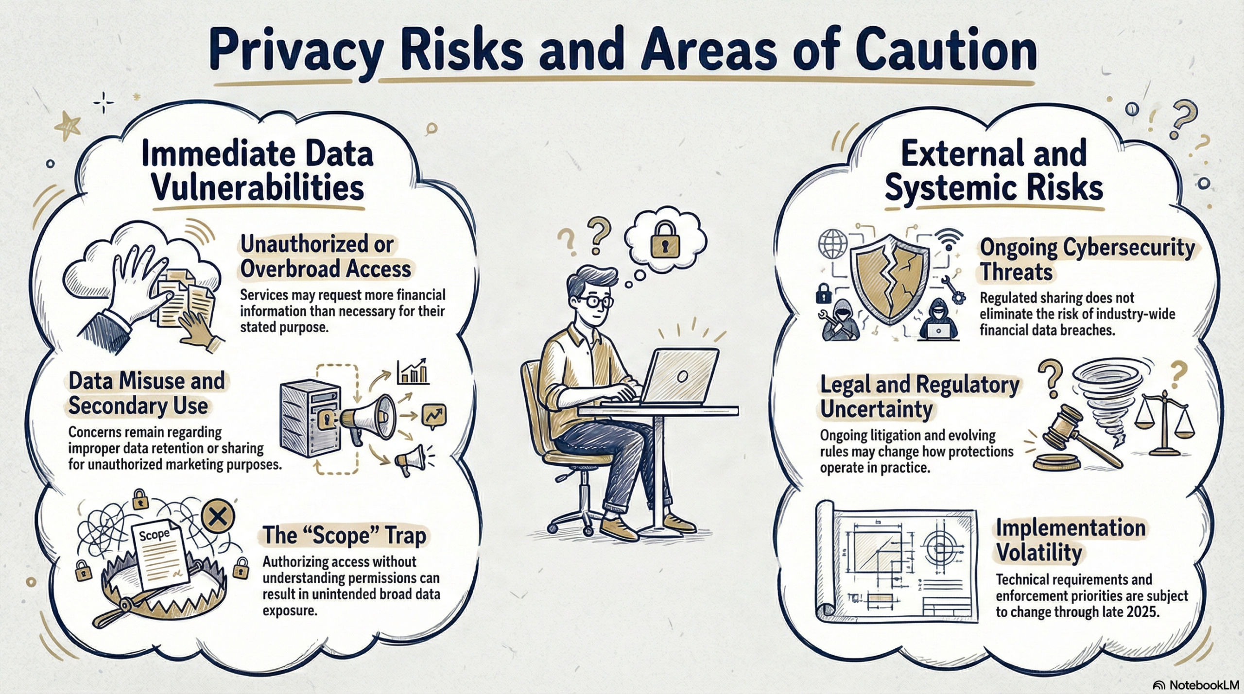 Privacy Risks and Areas of Caution