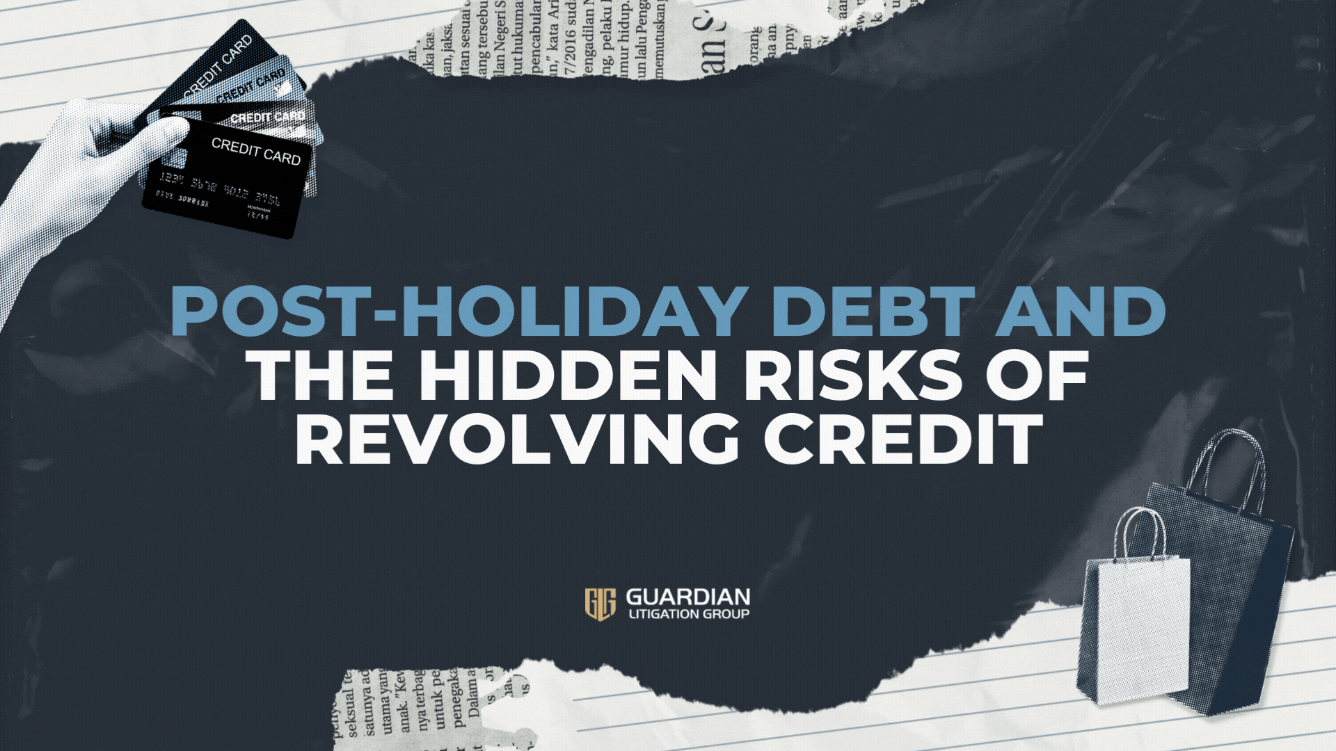 post holiday debt and revolving credit