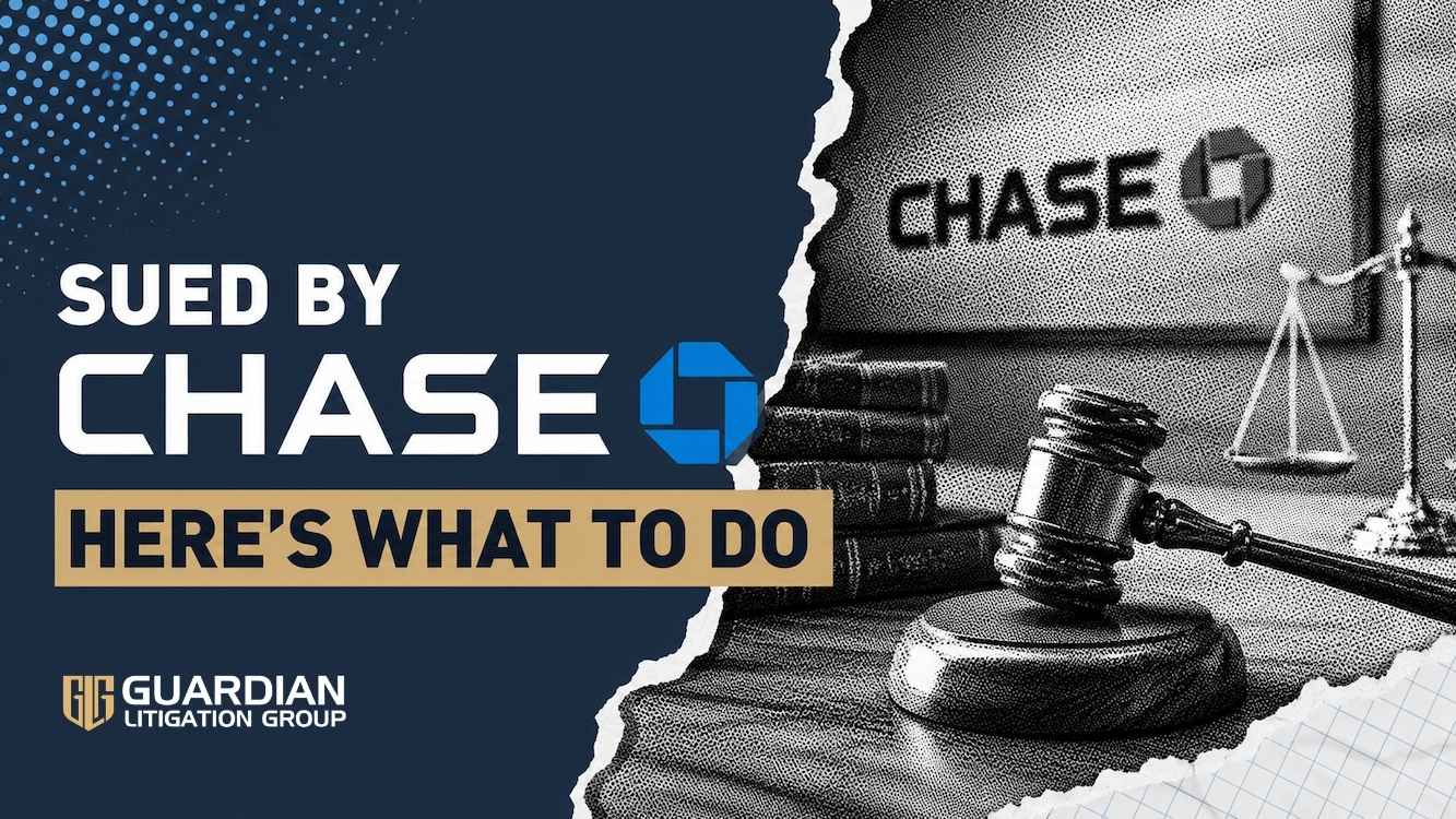 sued by chase what to do