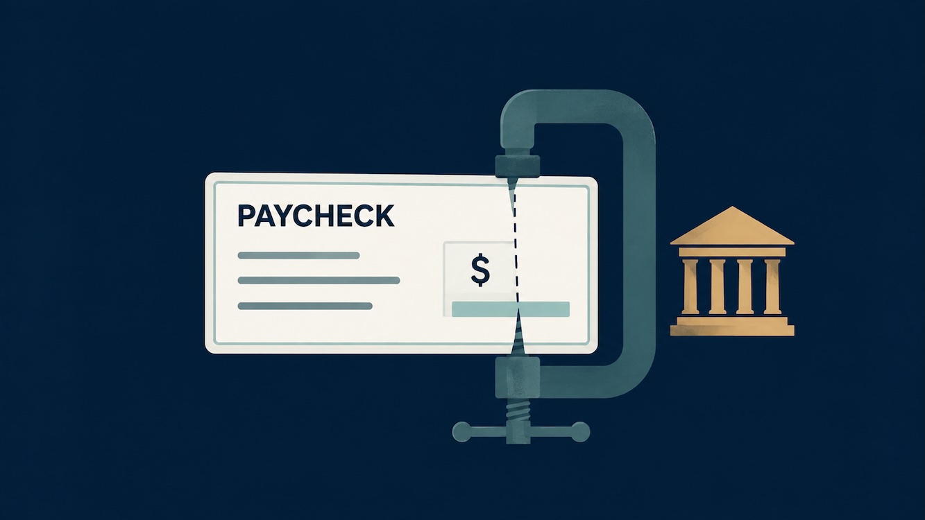 can a debt collector garnish your wages