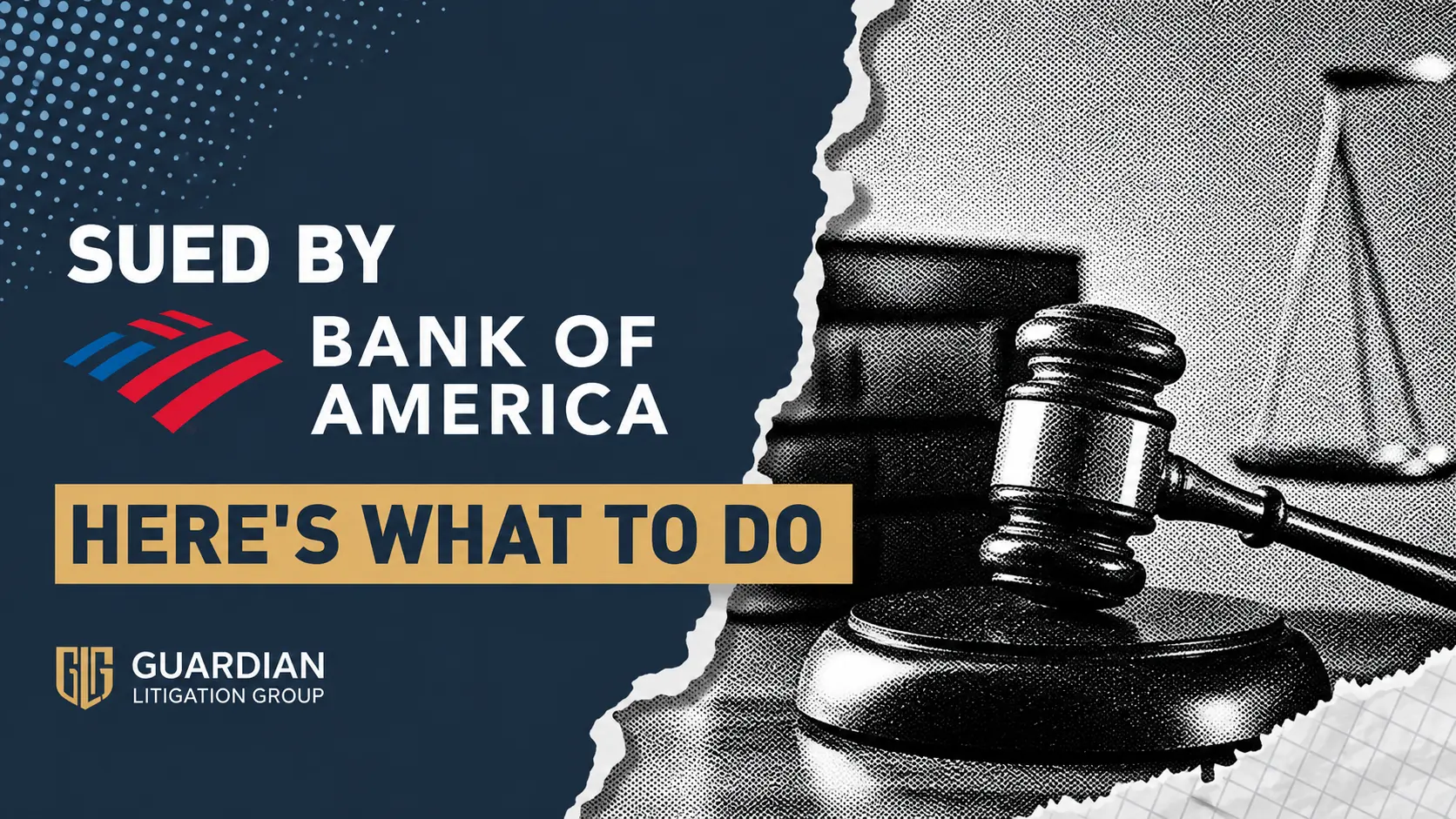sued by Bank of America